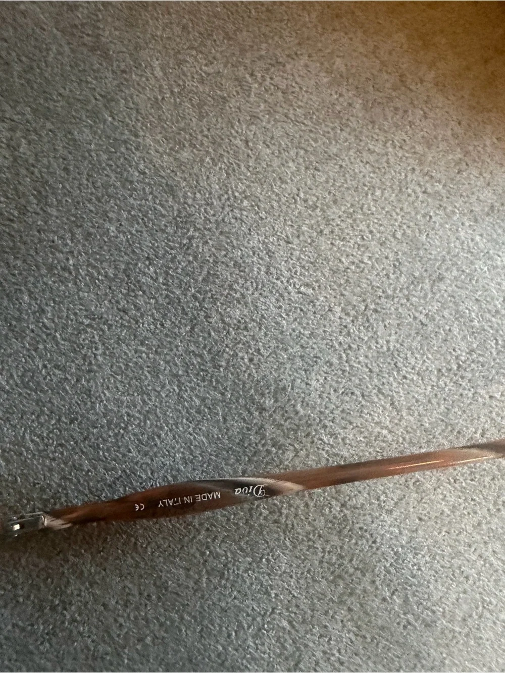 Rimless vintage diva gold hardware Glasses